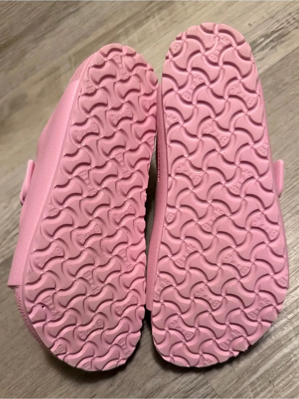 Birkenstock Kids Pink Two-Buckle EVA Sandals
